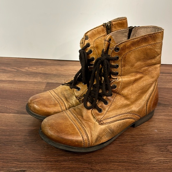 Steve Madden Troopah Boots Brown Size 9 - Picture 1 of 6